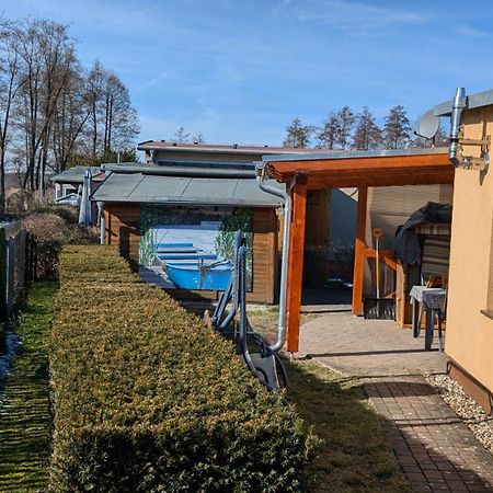 Spreewaldhaeuser Golinski Mit Kamin Am Neuendorfer See Alt Schadow Extérieur photo