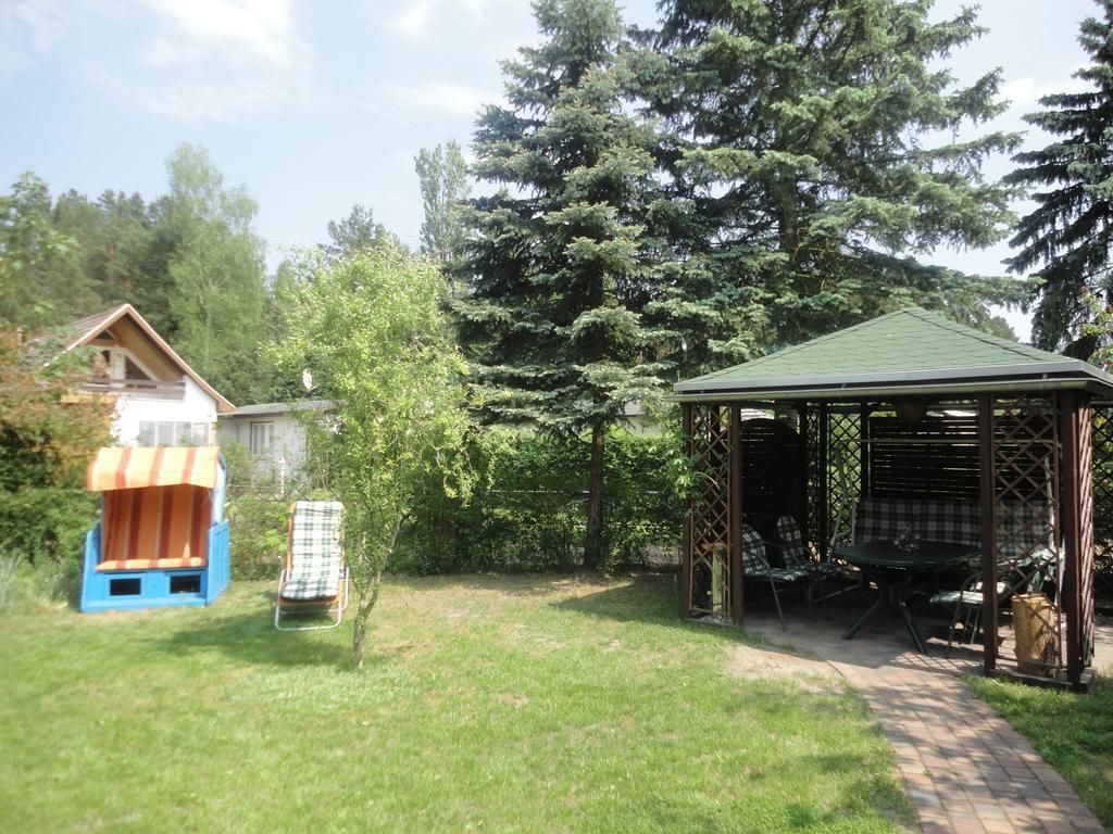 Spreewaldhaeuser Golinski Mit Kamin Am Neuendorfer See Alt Schadow Extérieur photo
