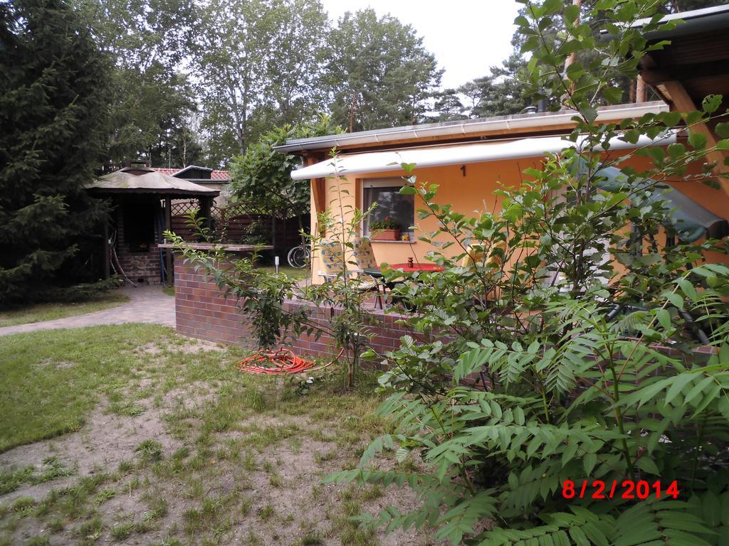 Spreewaldhaeuser Golinski Mit Kamin Am Neuendorfer See Alt Schadow Extérieur photo